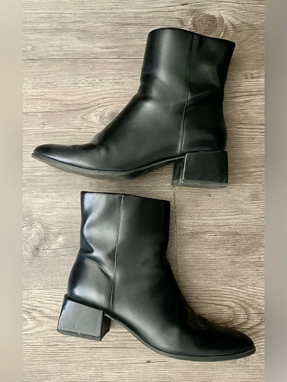 🖤 a new day by Target Black Women's Ankle Booties with Side Zippers 🖤
